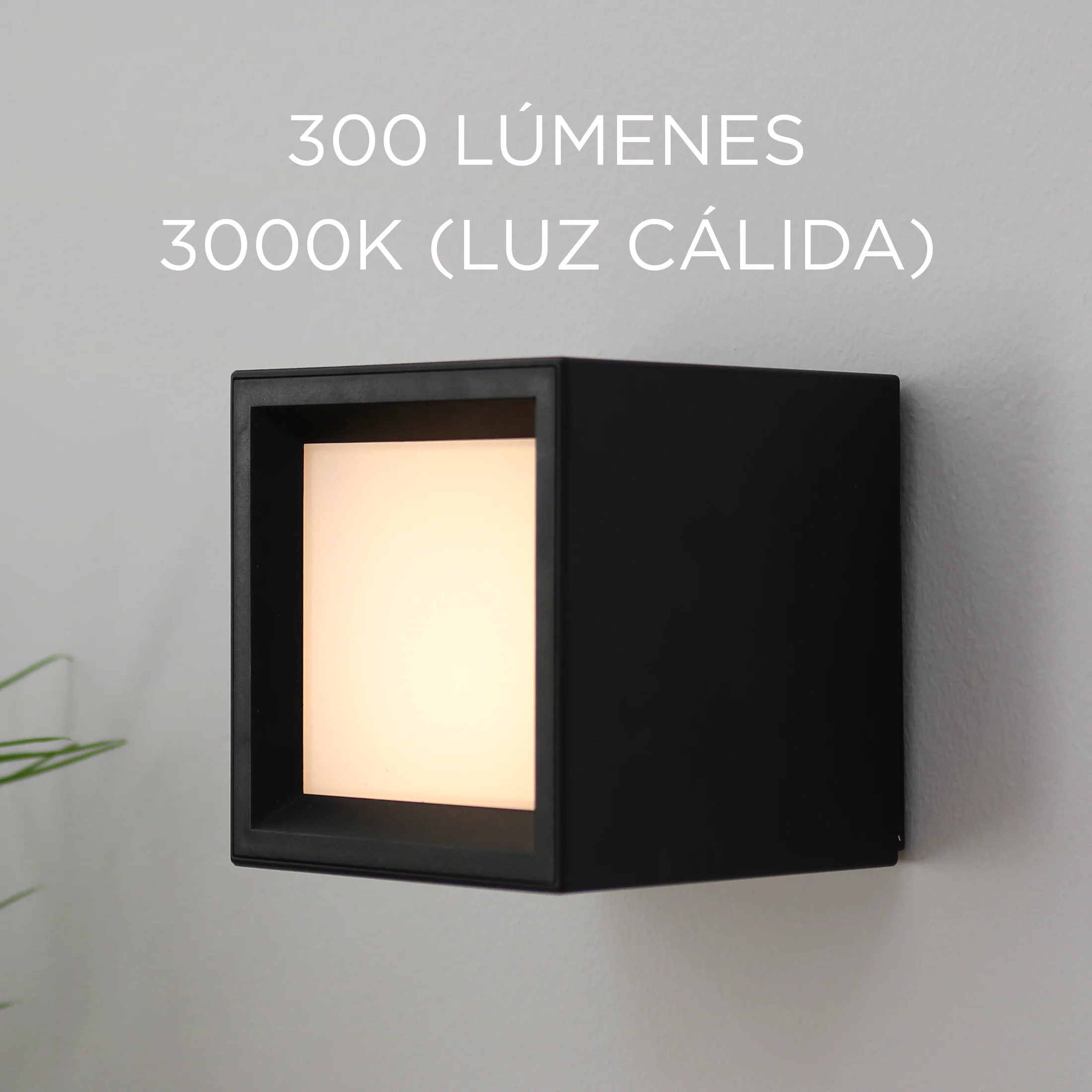 Aplique de pared cuadrado sin cables para interior BOX 8 - Image 11