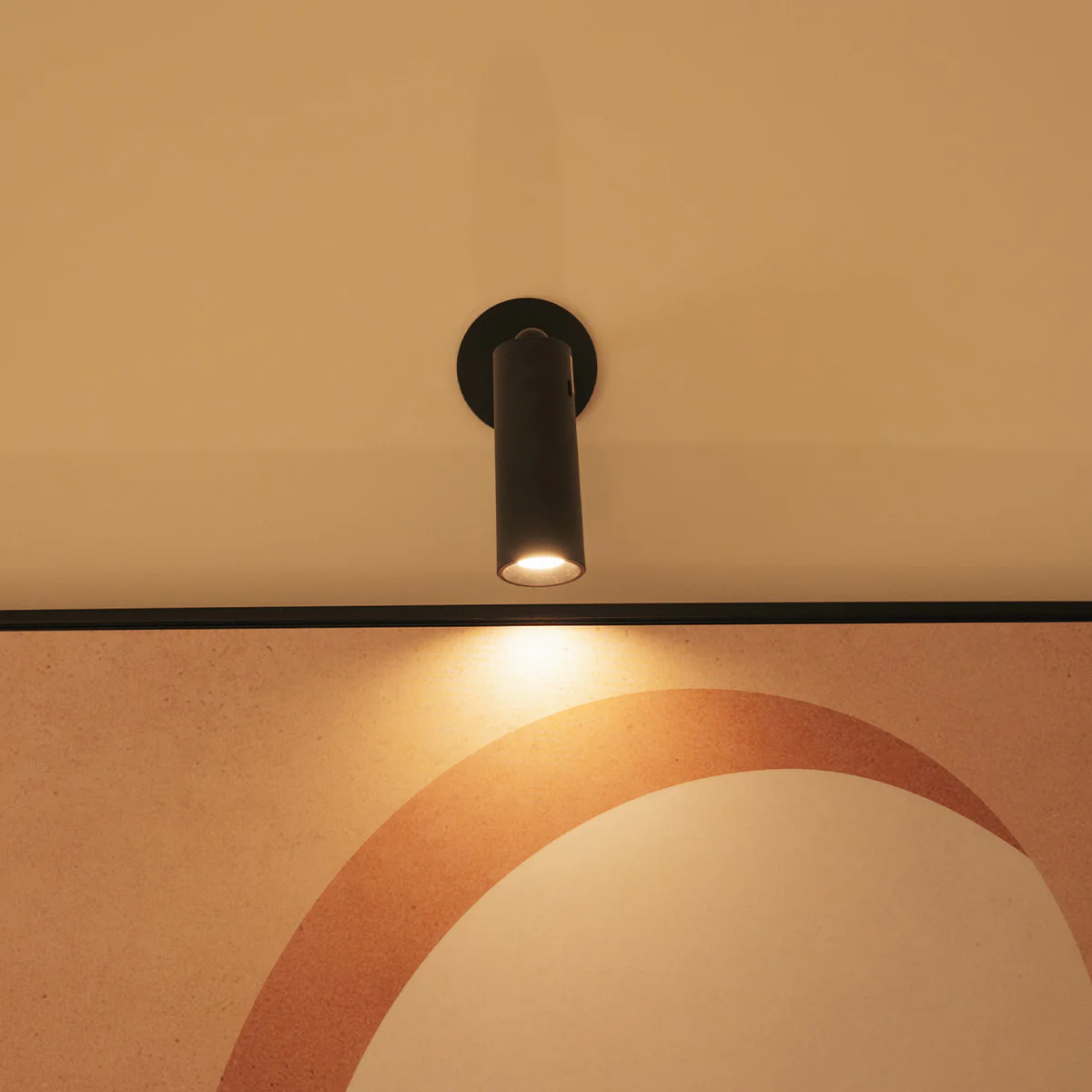Aplique de pared redondo sin cables para interior ROLL 4 Wood y Marble - Image 11