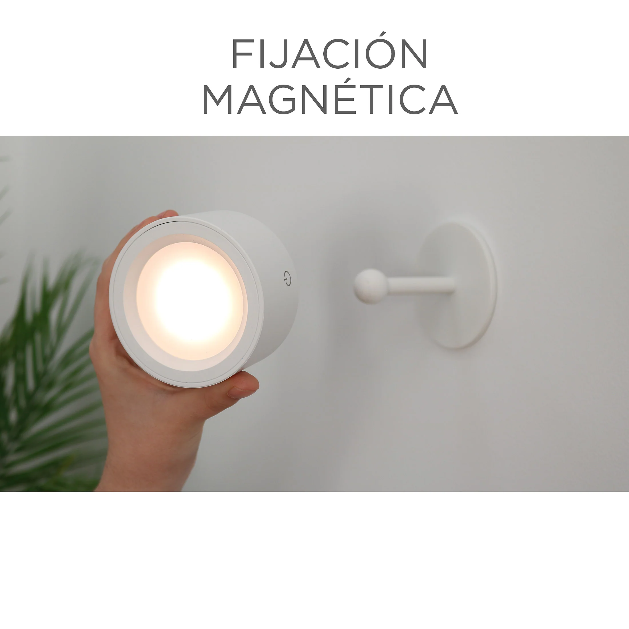 Aplique de pared redondo sin cables para interior ROLL 8 Wood y Marble - Image 16