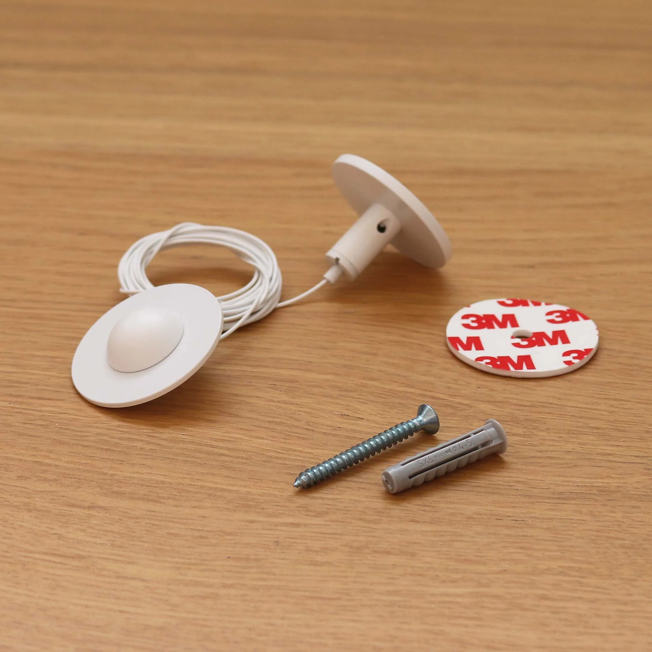 Aplique de pared redondo sin cables para interior ROLL 8 Wood y Marble - Image 17