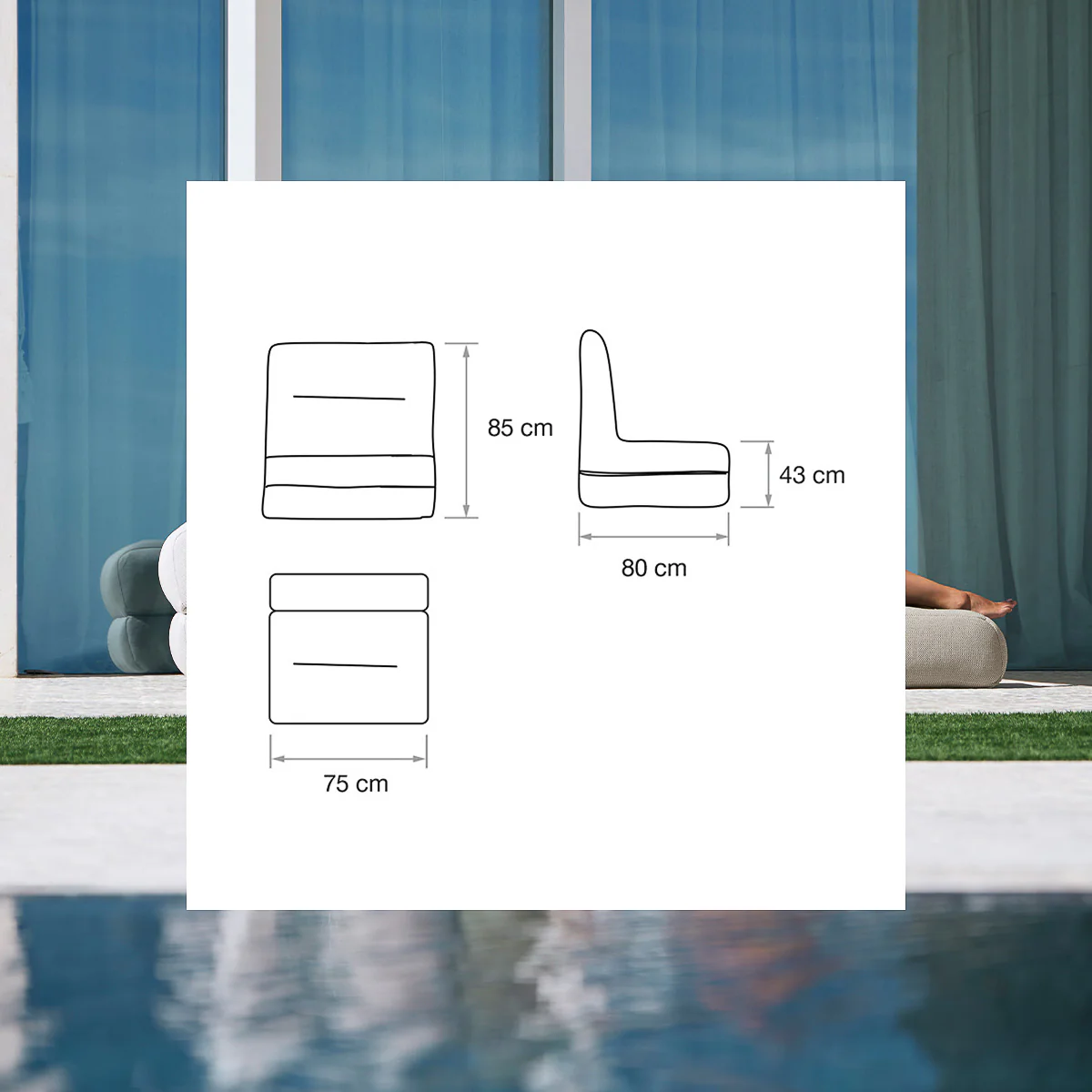 Asiento flotante SIT POOL - Image 8