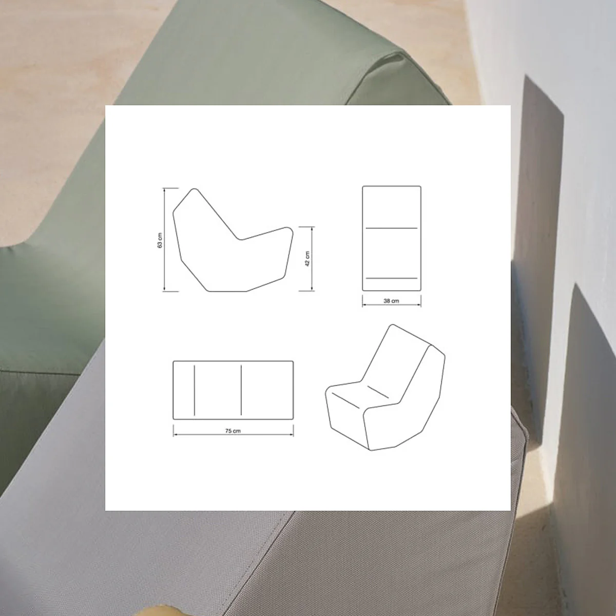 Asiento para exterior G out - Image 11