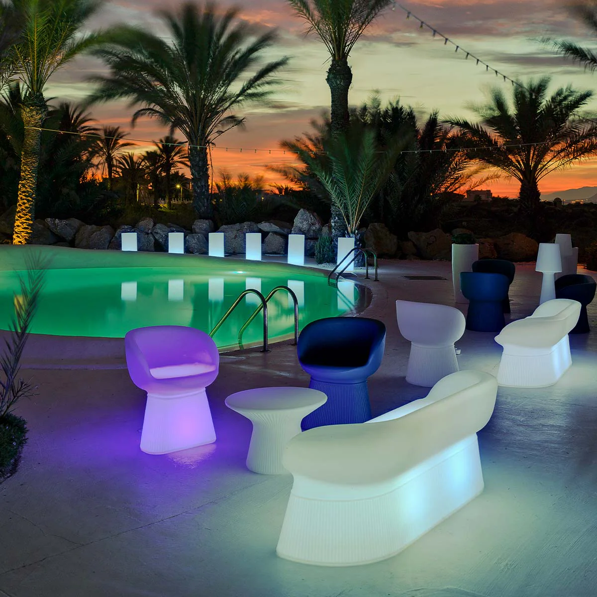 Asiento / banco para exterior Menorca Bench - Image 3