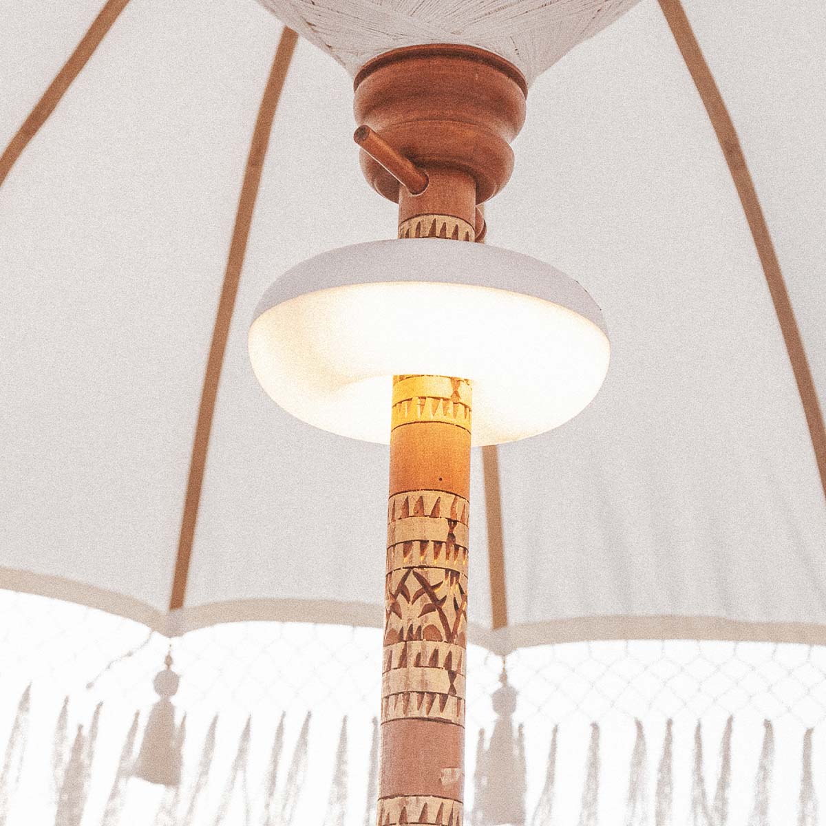 Bombilla portátil recargable especial para sombrilla y parasol, LIMA - Image 3
