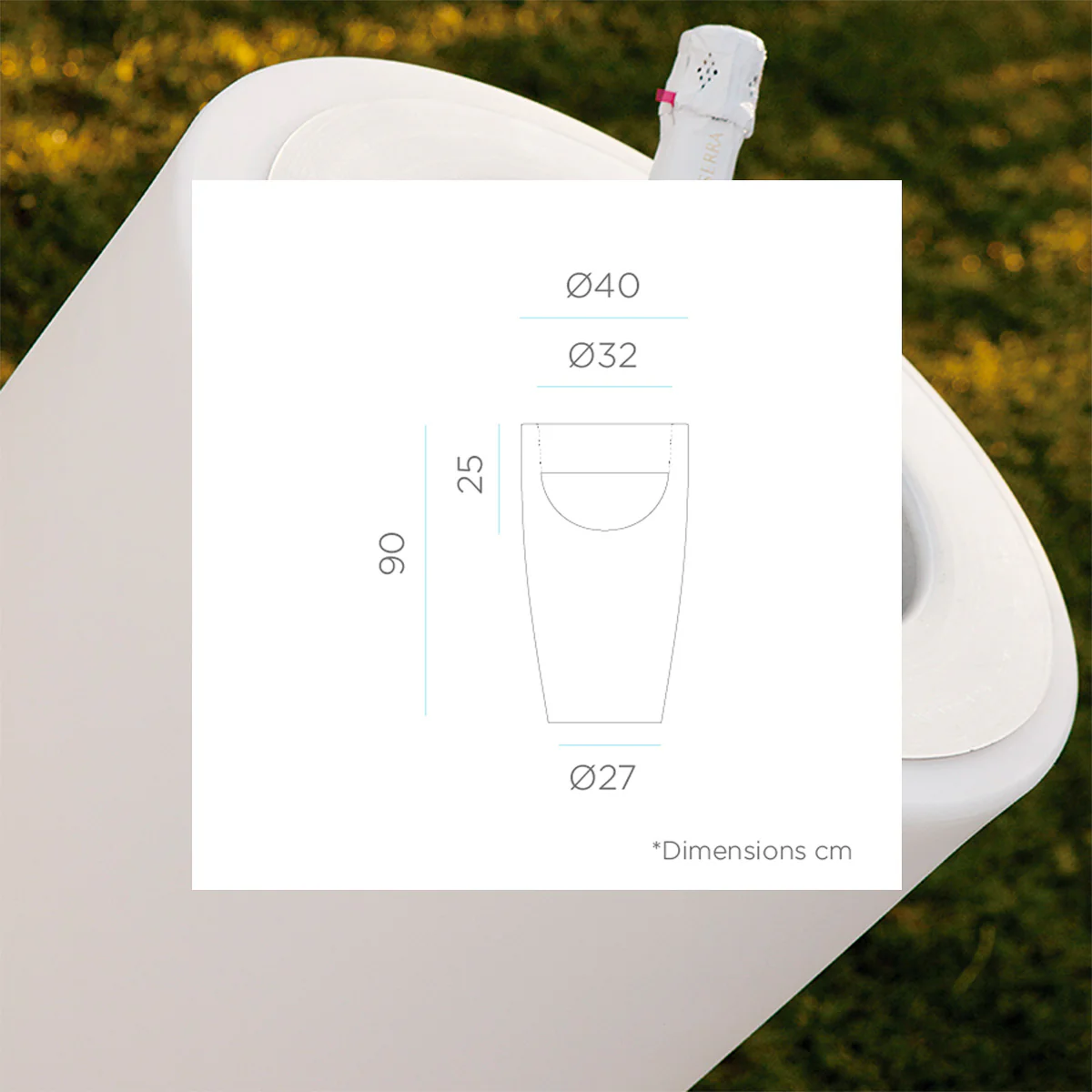 CUBITERA COOLER PARA MACETERO BAMBU - Image 6