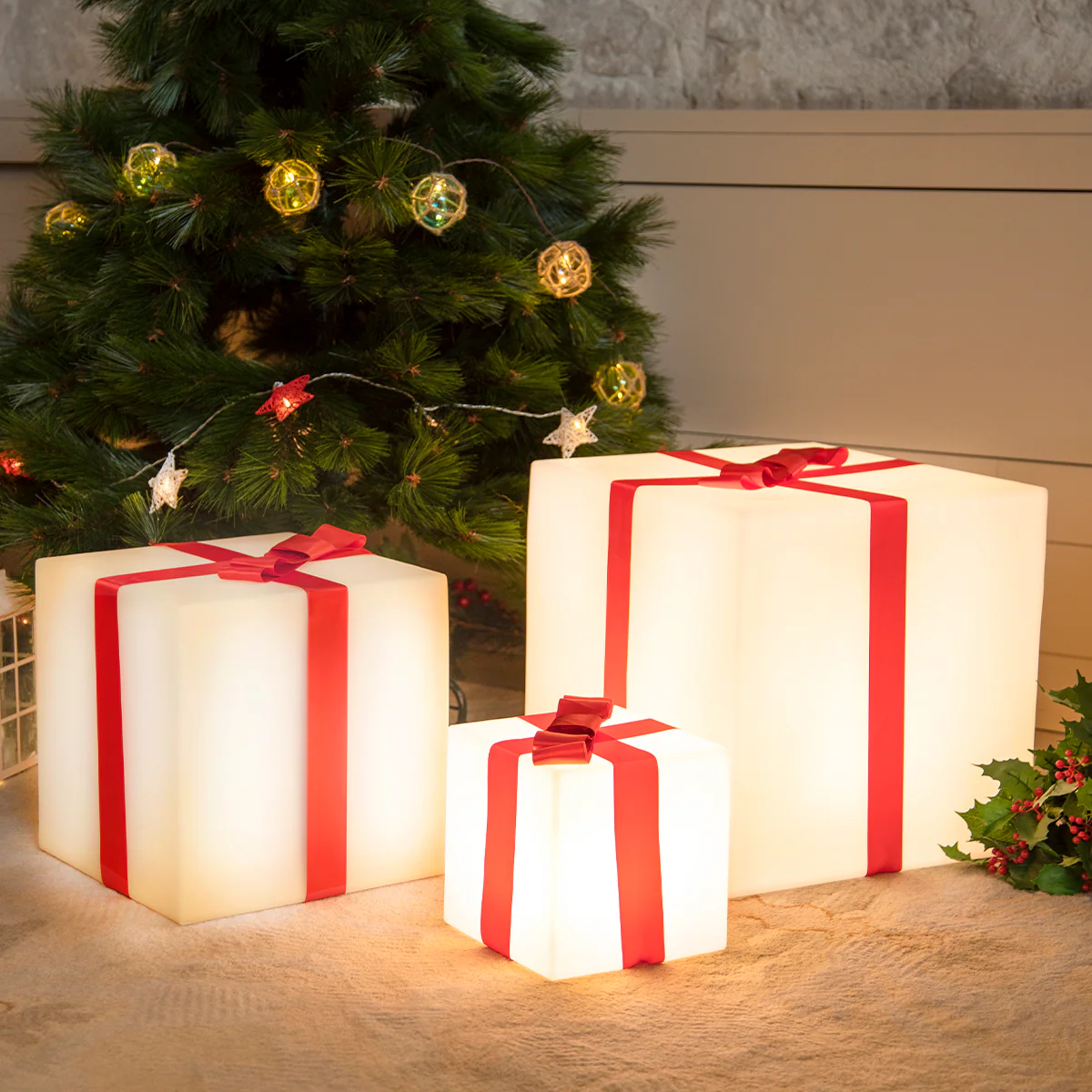 CUBO NAVIDEÑO ILUMINADO GIFTY 20 - Image 3