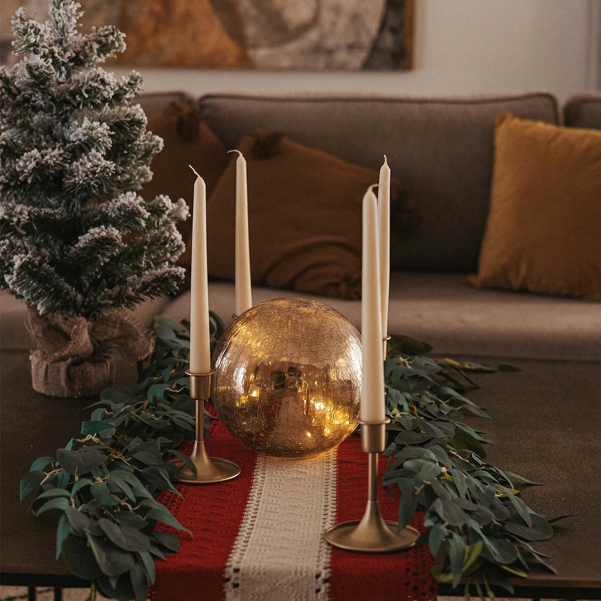 ESFERA LUMINOSA DE NAVIDAD LUA 20