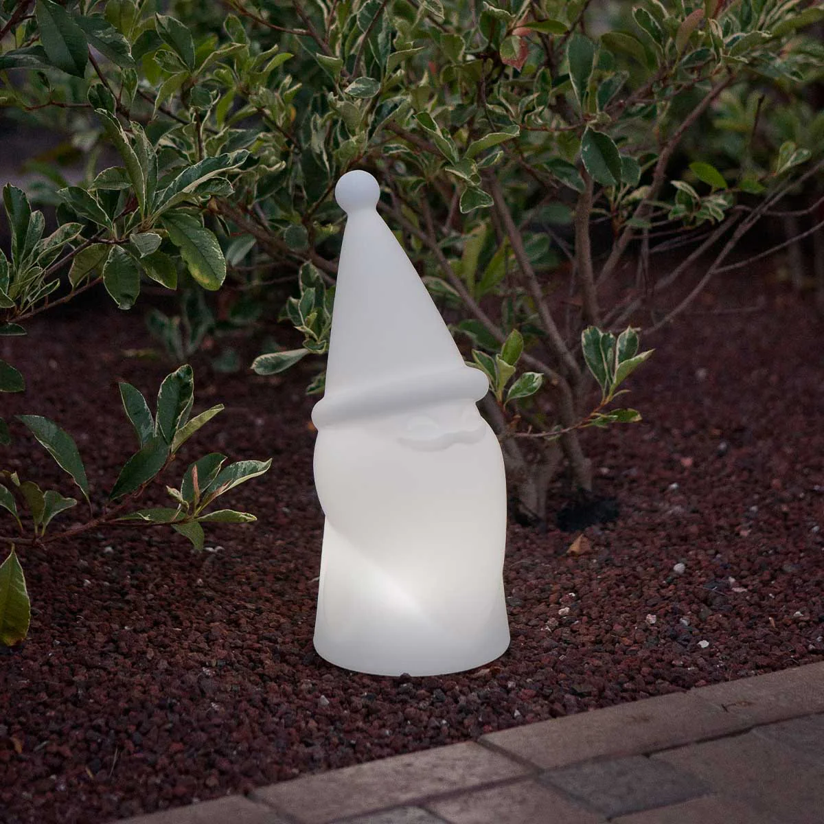 GNOMO DE JARDÍN ILUMINADO SOLAR AMELIO