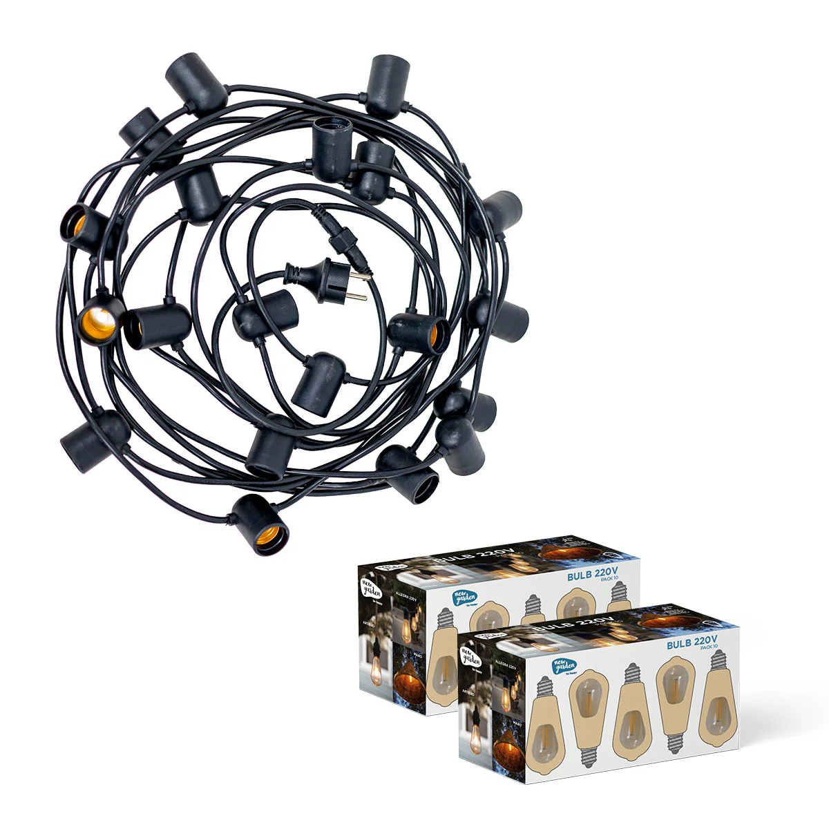GUIRNALDA DE LUCES ALLEGRA 220V BLACK - Image 5