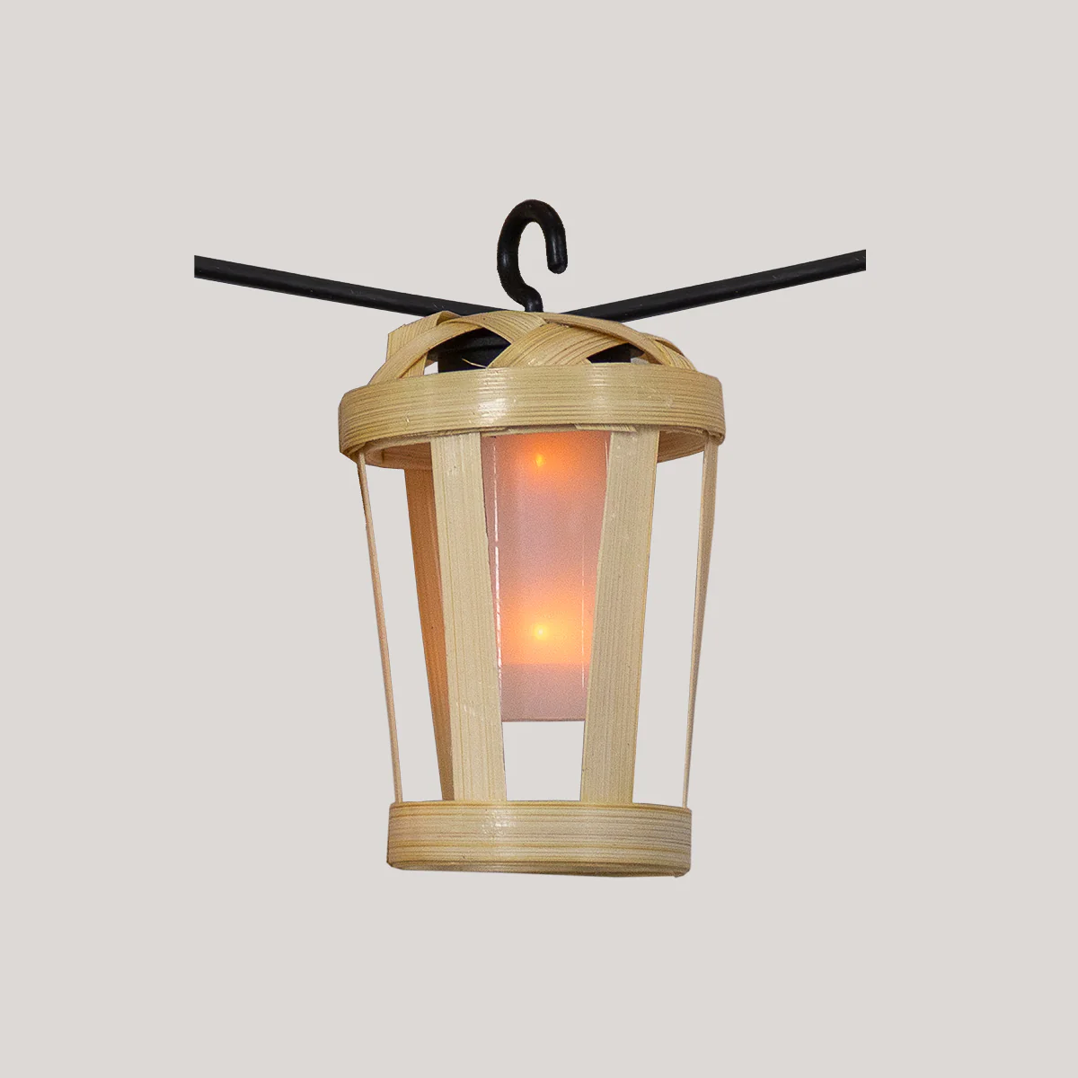 Guirnalda decorativa para exterior con efecto fuego HIAMA - Image 2