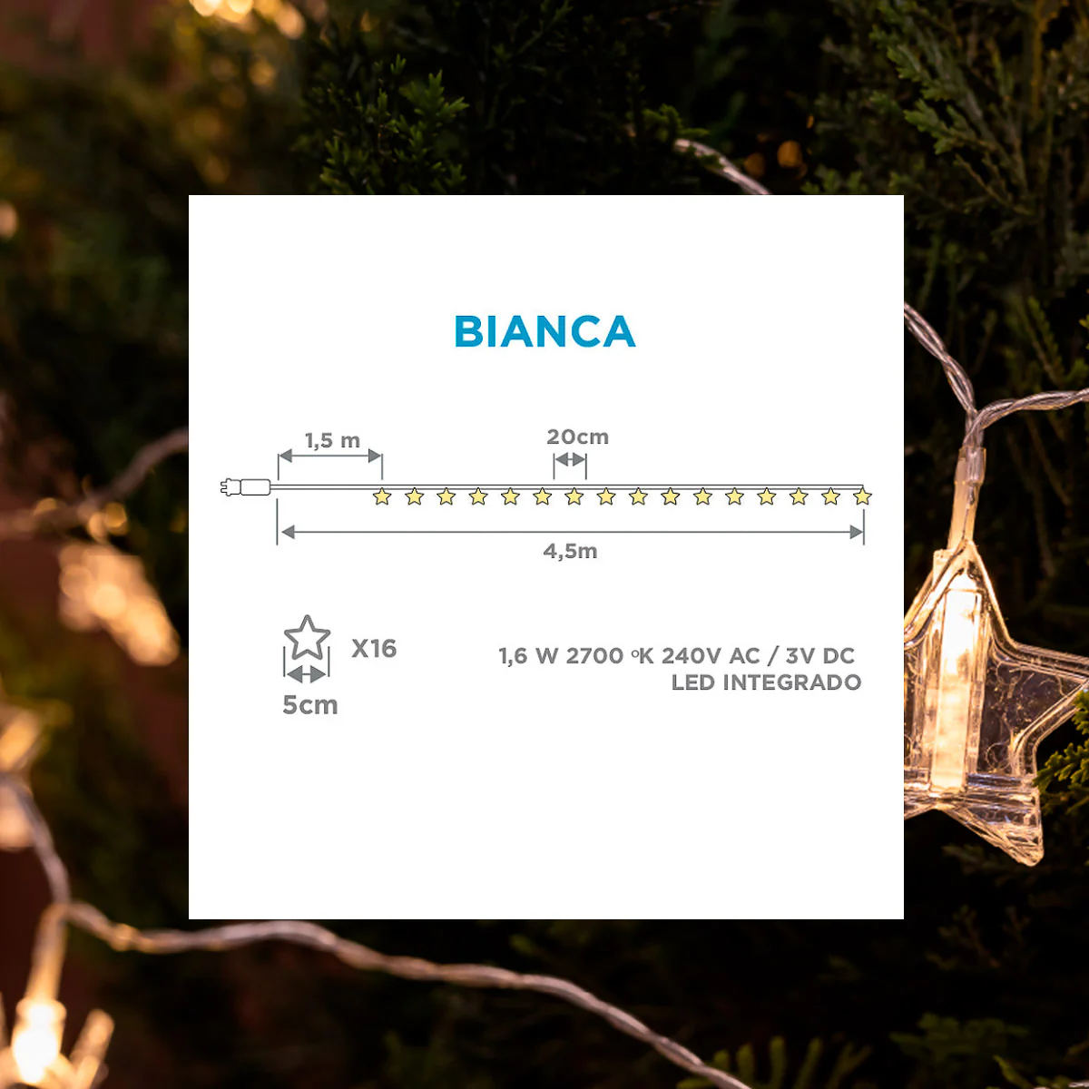 GUIRNALDA PARA EXTERIOR BIANCA - Image 7