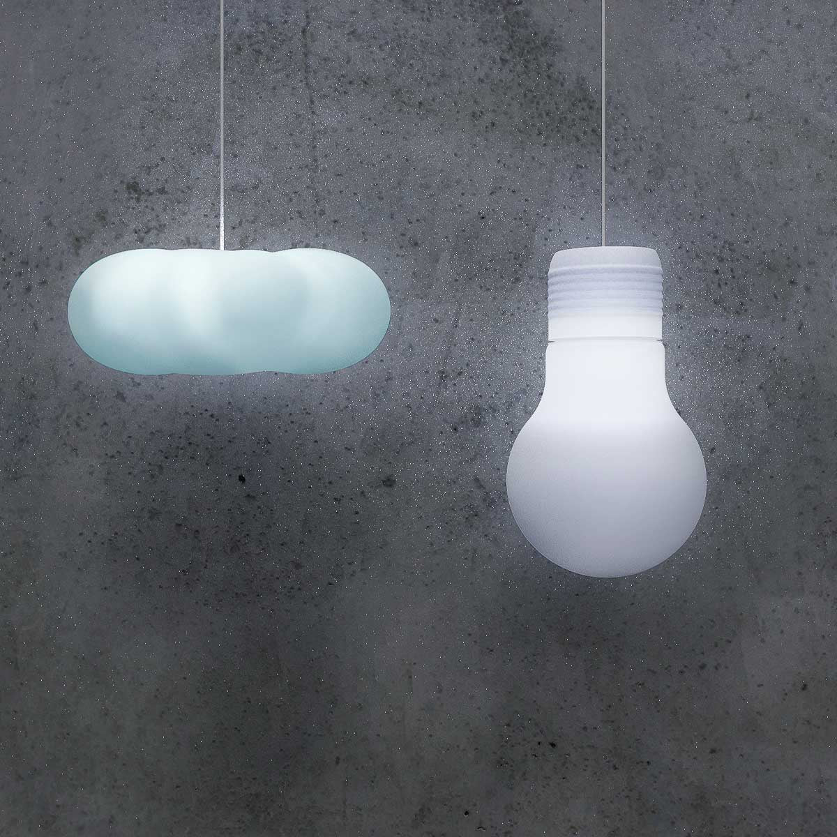 LÁMPARA COLGANTE CON FORMA DE NUBE CLAUDY HANG BLANCO - Image 4