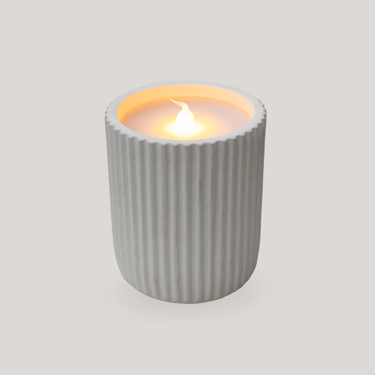 LÁMPARA DE FORMATO VELA DOLO CERAMIC (Pack 2 unidades) - Image 2