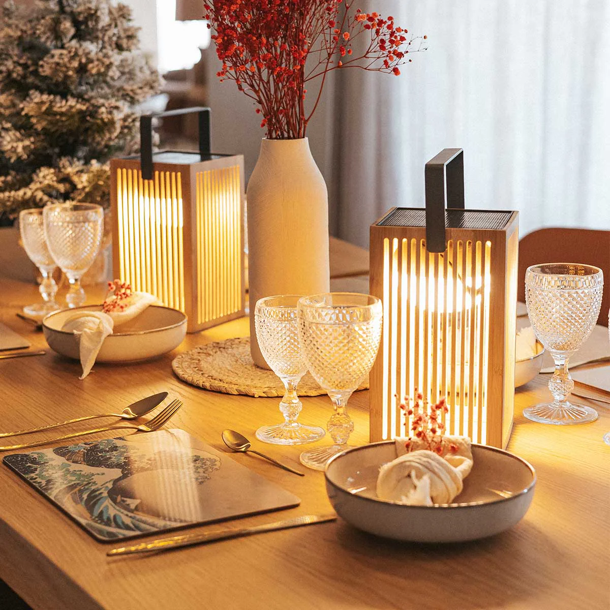 Lámpara de mesa de navidad OKINAWA LANTERN - Image 10