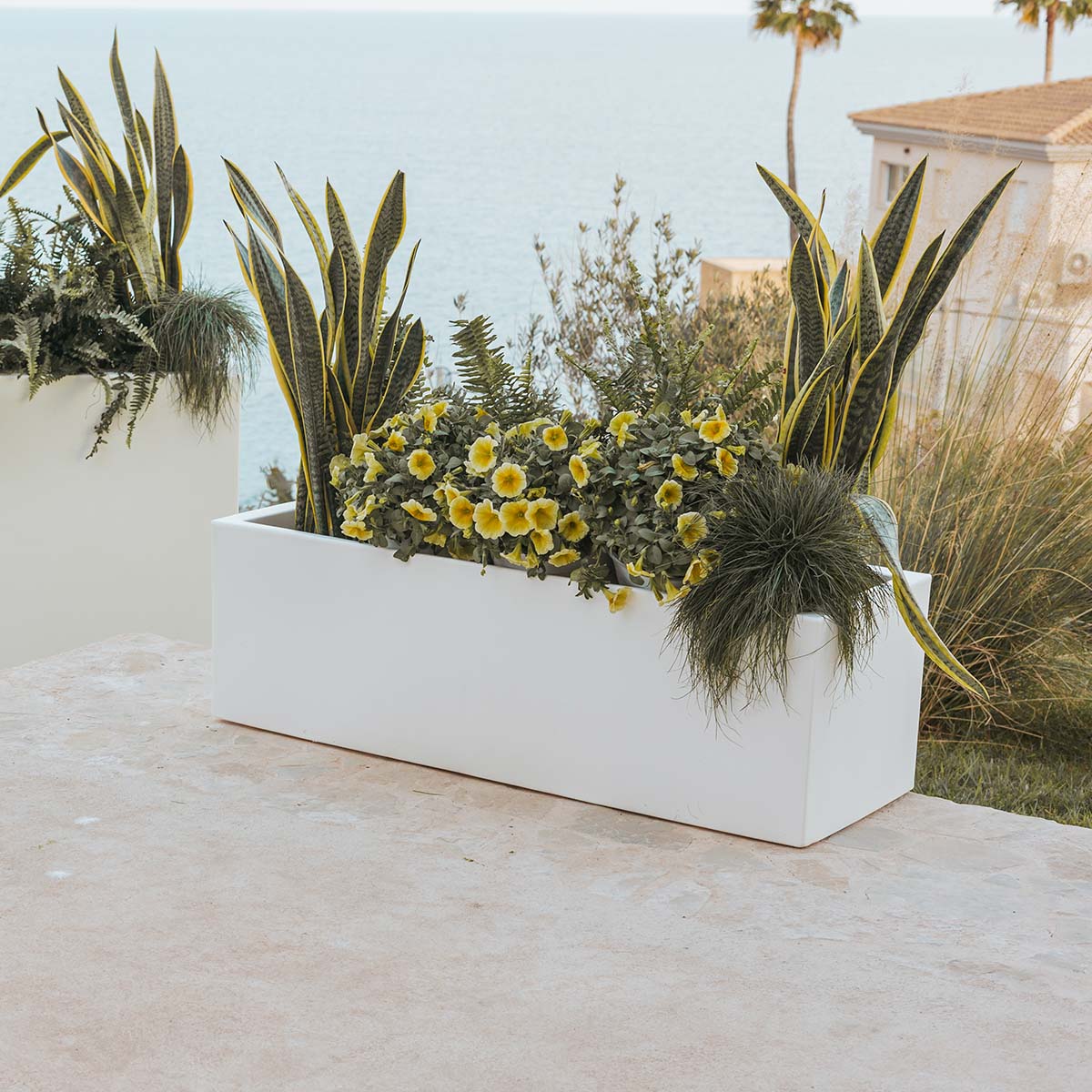 Macetero rectangular JARA 100 x 35