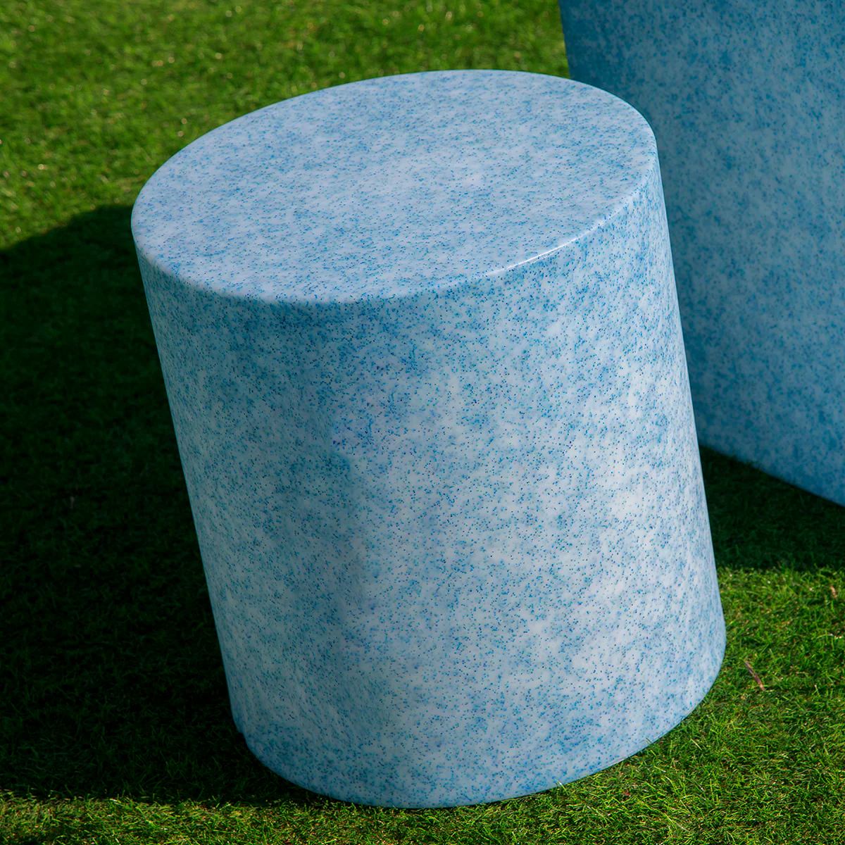 CIRCOOLAR Taburete Redondo Tafy Material Reciclado