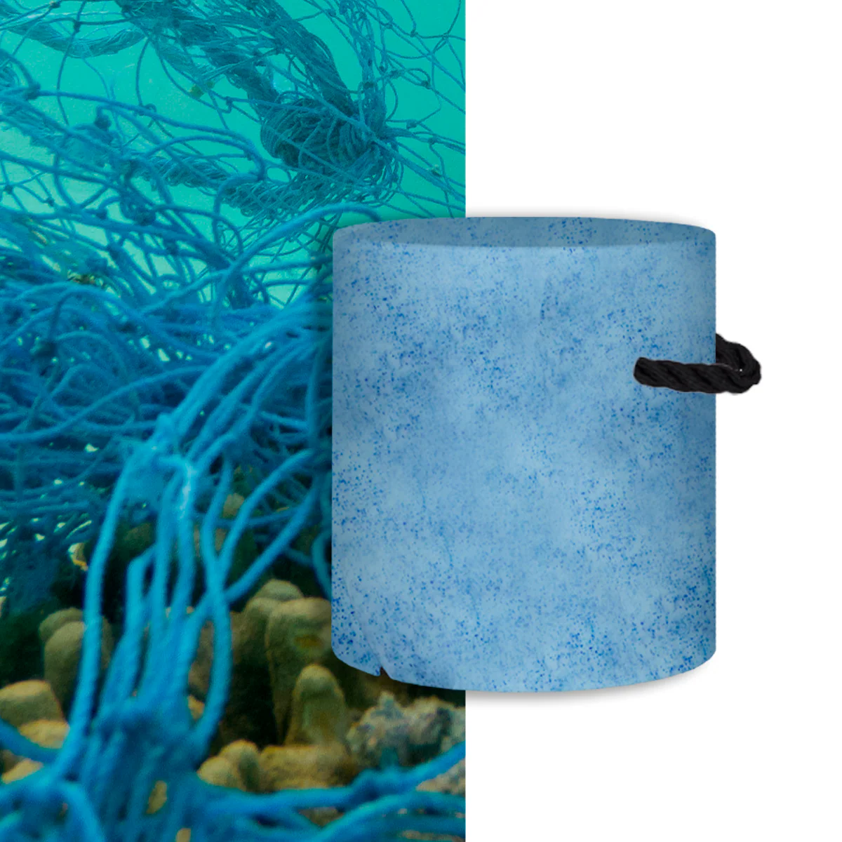 CIRCOOLAR Taburete Redondo Tafy Material Reciclado - Image 5